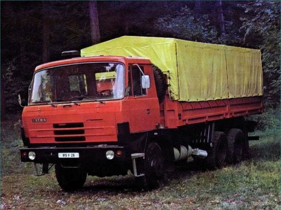 (татра, 1988, года, выпуска, характеристики) Татра 815 1988 года выпуска: характеристики, история создания и особенности