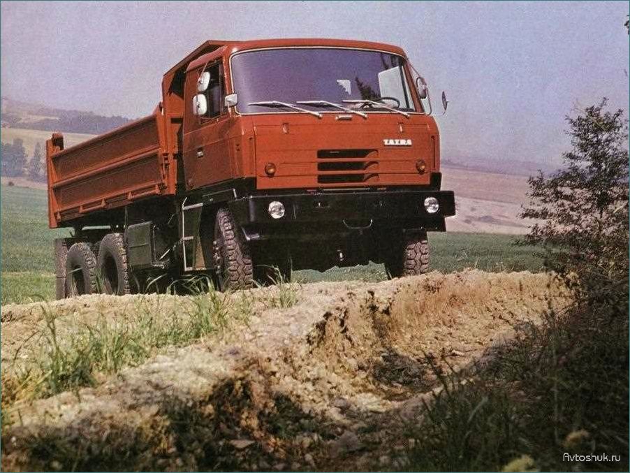 (татра, 1988, года, выпуска, характеристики) Татра 815 1988 года выпуска: характеристики, история создания и особенности