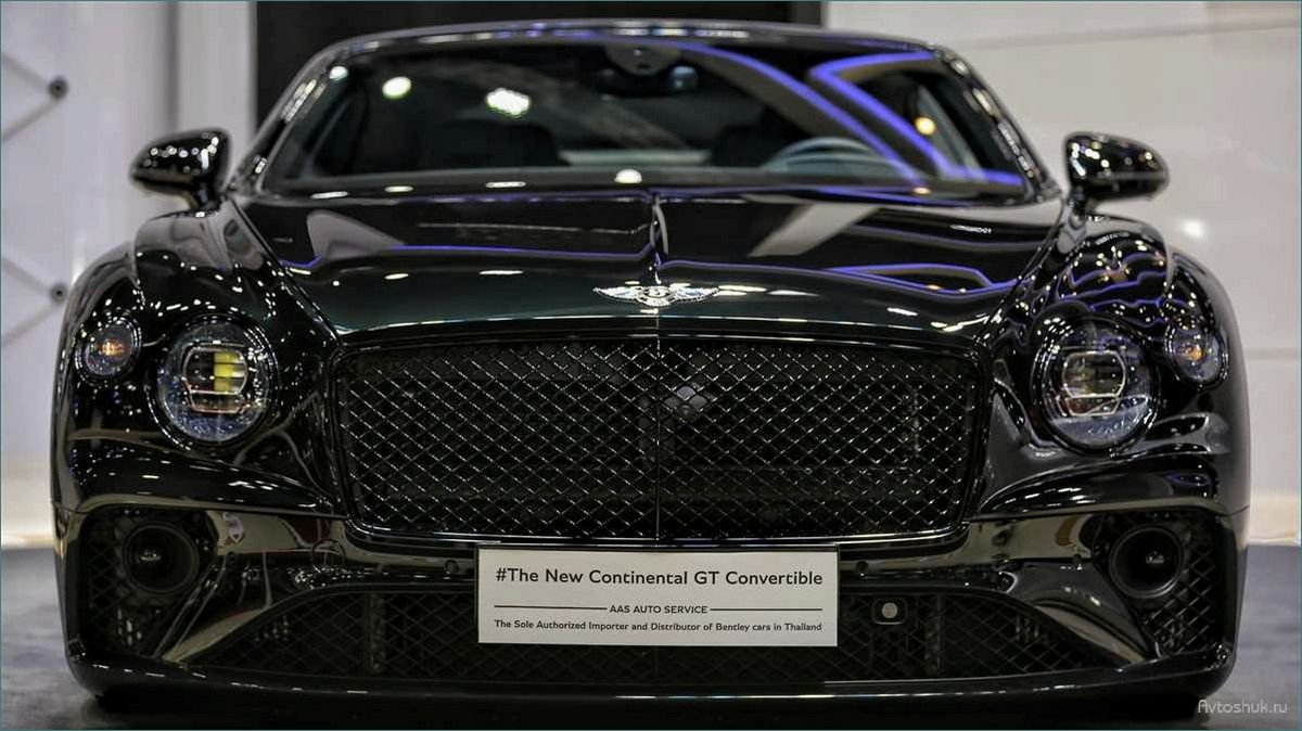 История и особенности легендарного Bentley Continental