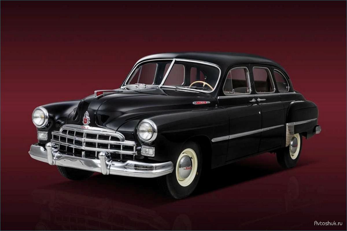 История и особенности автомобиля ЗиМ ГАЗ-12 (1950-1960)