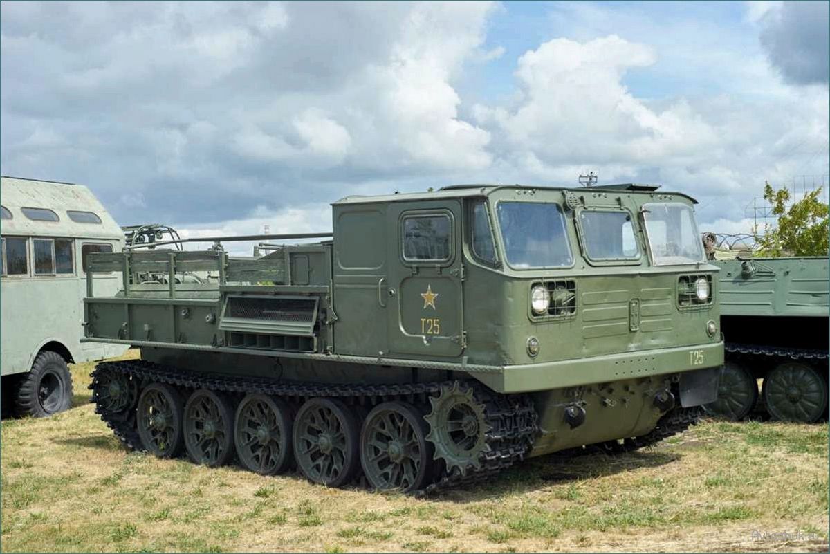 Артиллерийский тягач Средний АТС-59Г: особенности конструкции, технические характеристики и история использования