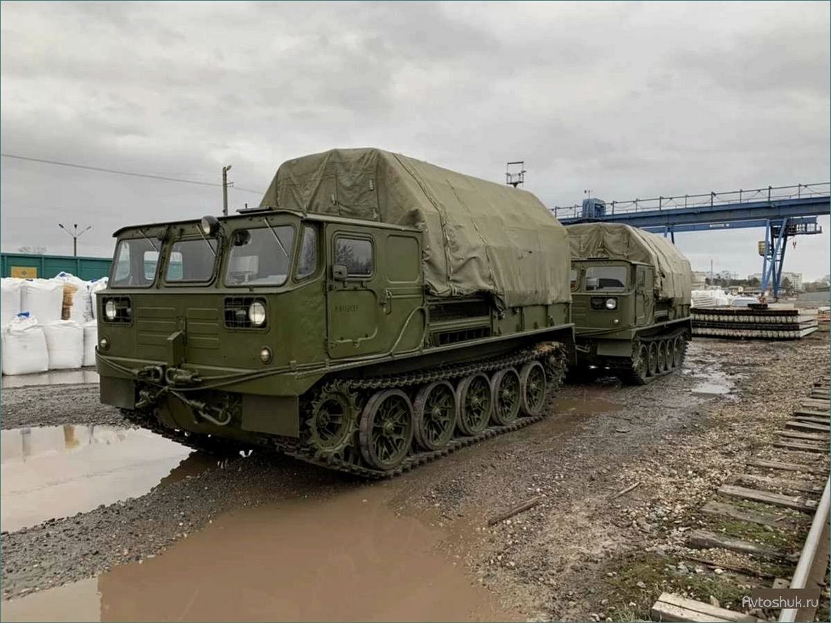 Артиллерийский тягач Средний АТС-59Г: особенности конструкции, технические характеристики и история использования