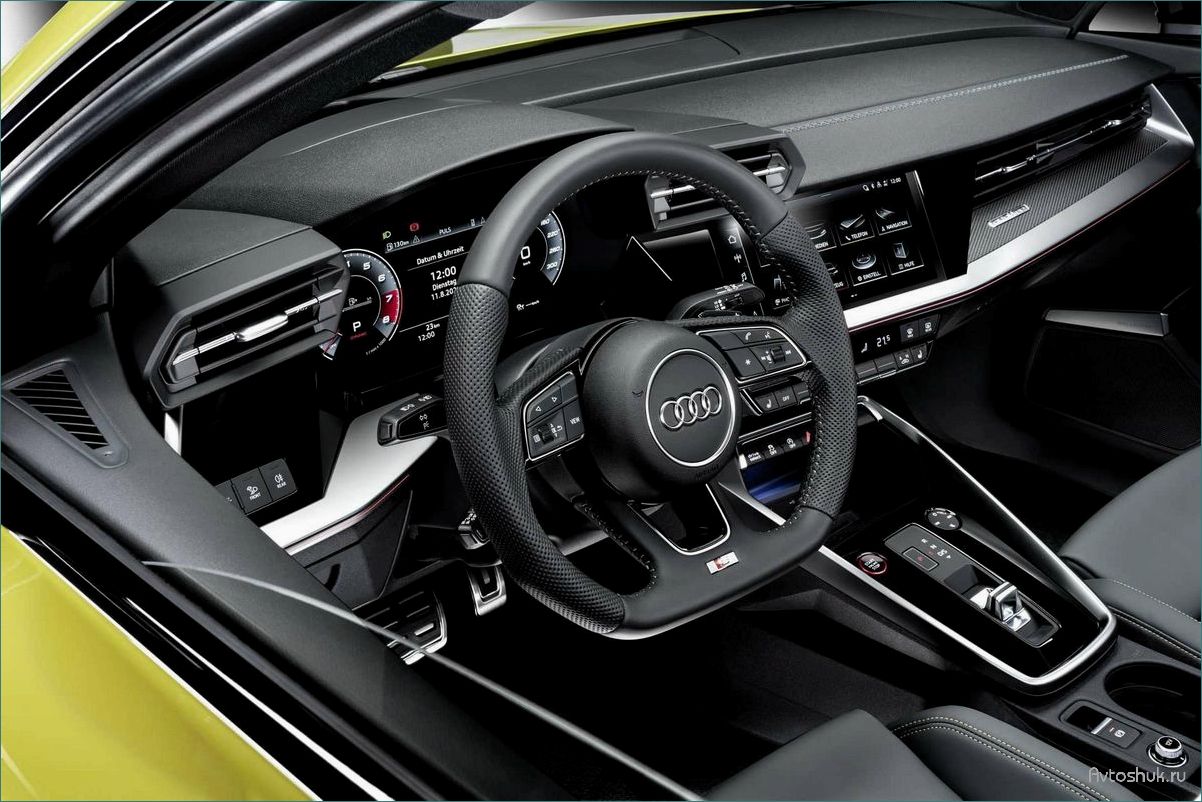Захватывающая динамика нового Audi А3 — искусство слияния мощности и элегантности в одном автомобиле