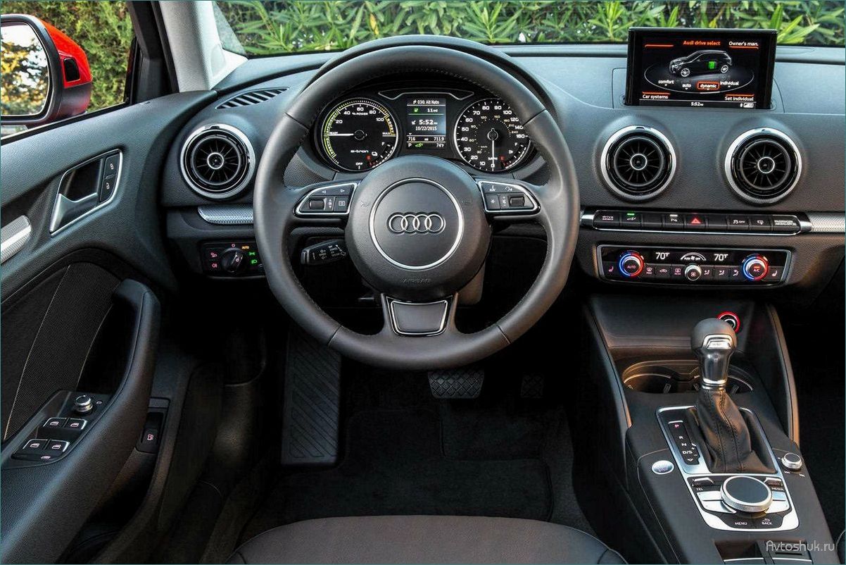 Захватывающая динамика нового Audi А3 — искусство слияния мощности и элегантности в одном автомобиле