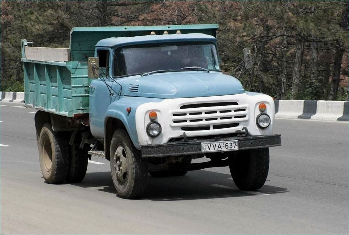 ЗиЛ-130В: технические характеристики, история создания и особенности модели