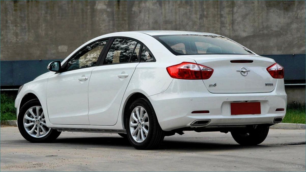 Обзор китайского седана Haima M6 2016-2017 — особенности, характеристики, цены и отзывы владельцев