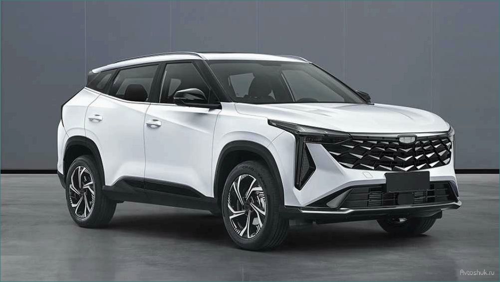 Geely Coolray — новая модель автомобиля, которая появился на российском рынке в 2020 году 