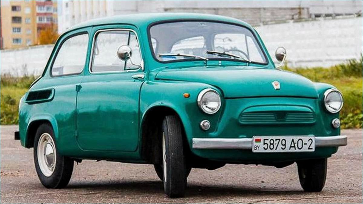 ЗАЗ-965: история создания, технические характеристики и особенности модели