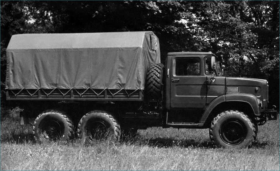ЗИЛ-132 РС 6х6: уникальный опытный грузовик для сельского хозяйства