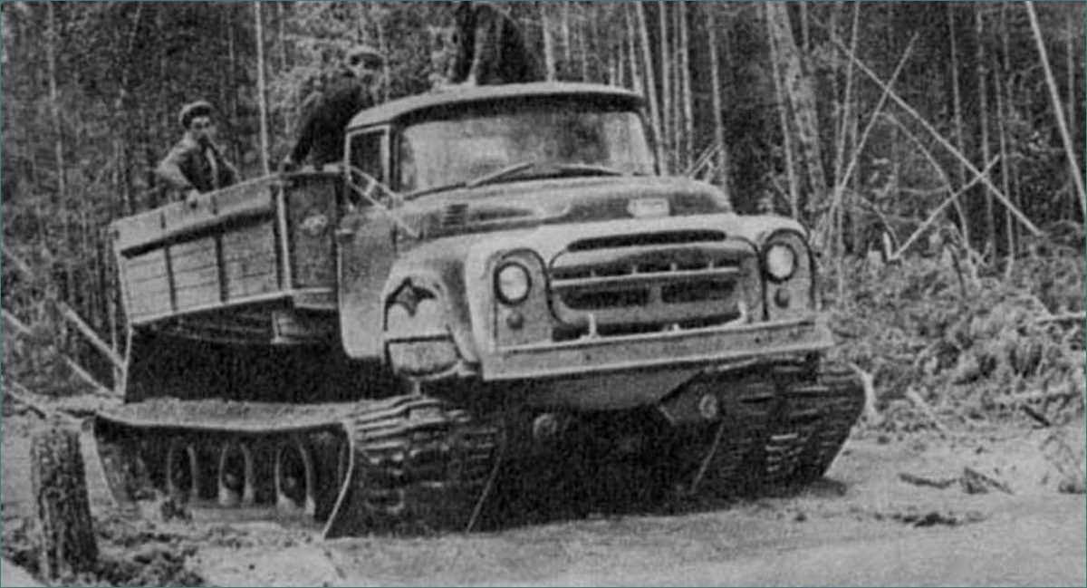 ЗИС-Э134: история создания первого экспериментального вездехода от СКБ ЗИЛ