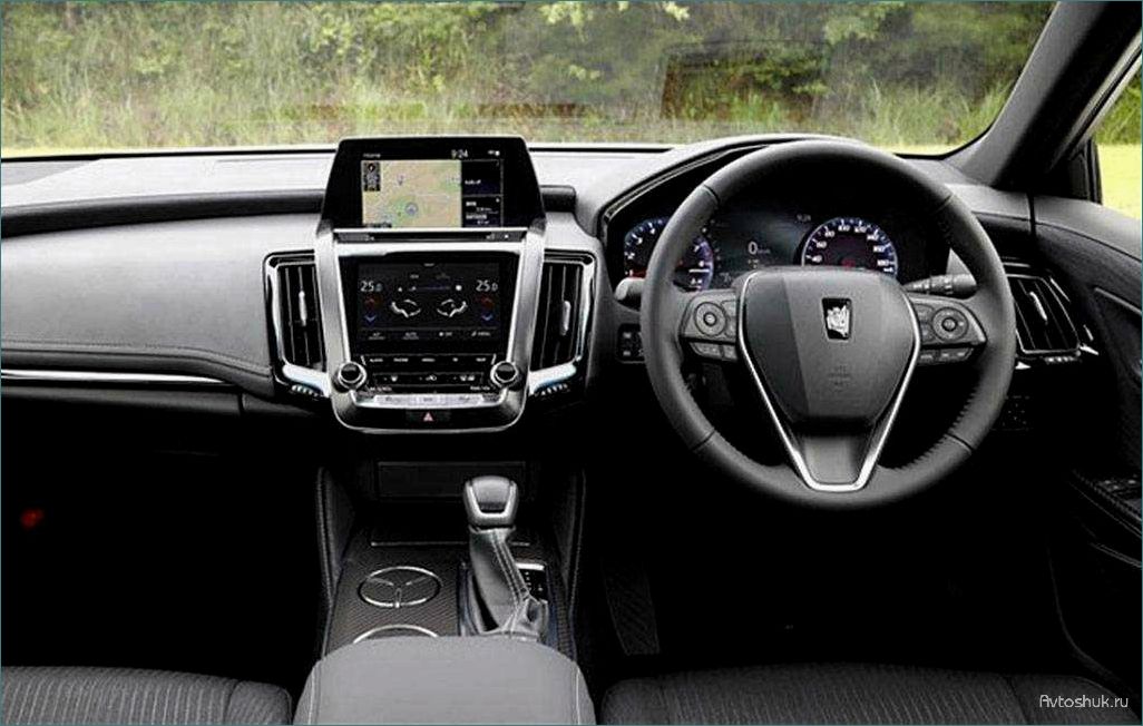 Новый автомобиль Toyota Crown 2018-2019 — роскошь, комфорт и инновации в одном